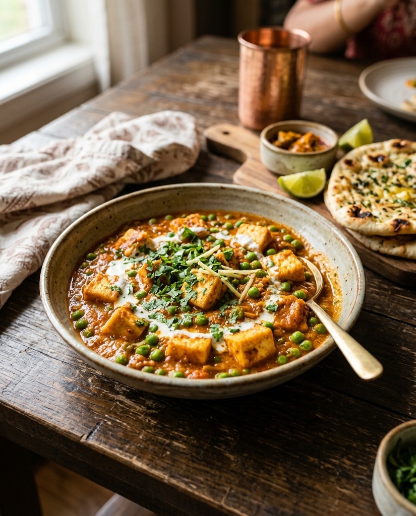 Matar Paneer